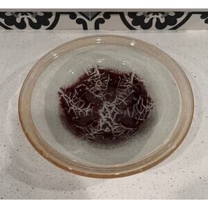 Vintage 1930s WMF Ikora Karl Wiedmann German Art Deco Glass Centerpiece Bowl